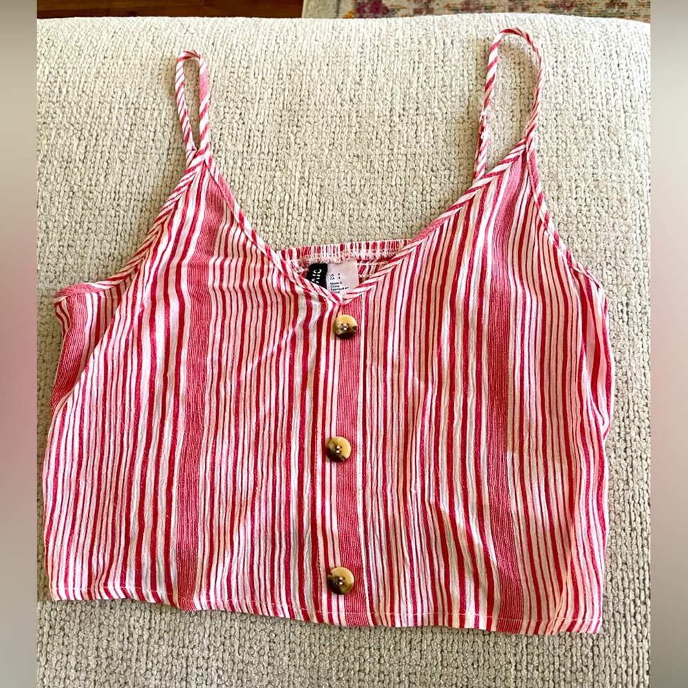 Womens Cropped Tank Top